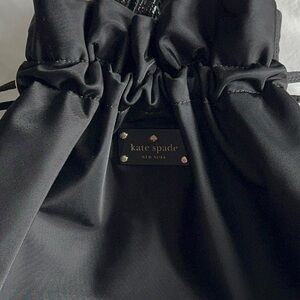 Kate Spade nylon draw string bag
